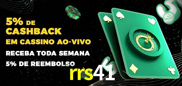 Promoções do cassino ao Vivo rrs41